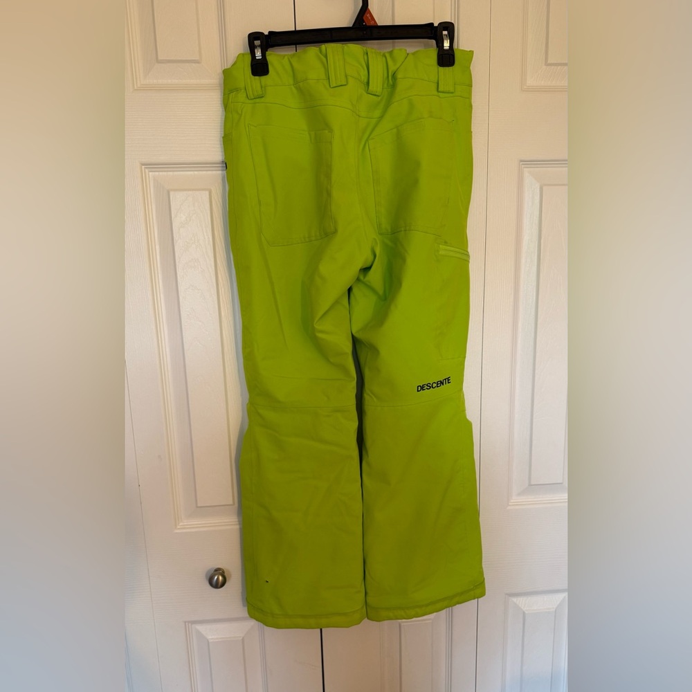 Descente Kids Neon Green Snow-Pants